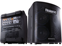 <b>Roland BA-330 Coluna Amplificada Portátil Stereo a Pilhas</b> <b>Roland BA-330 Coluna Amplificada Portátil Stereo a Pilhas</b>